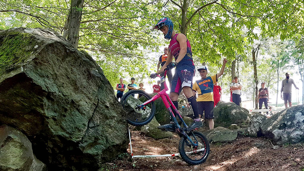 Alpette, BikeTrial sections 